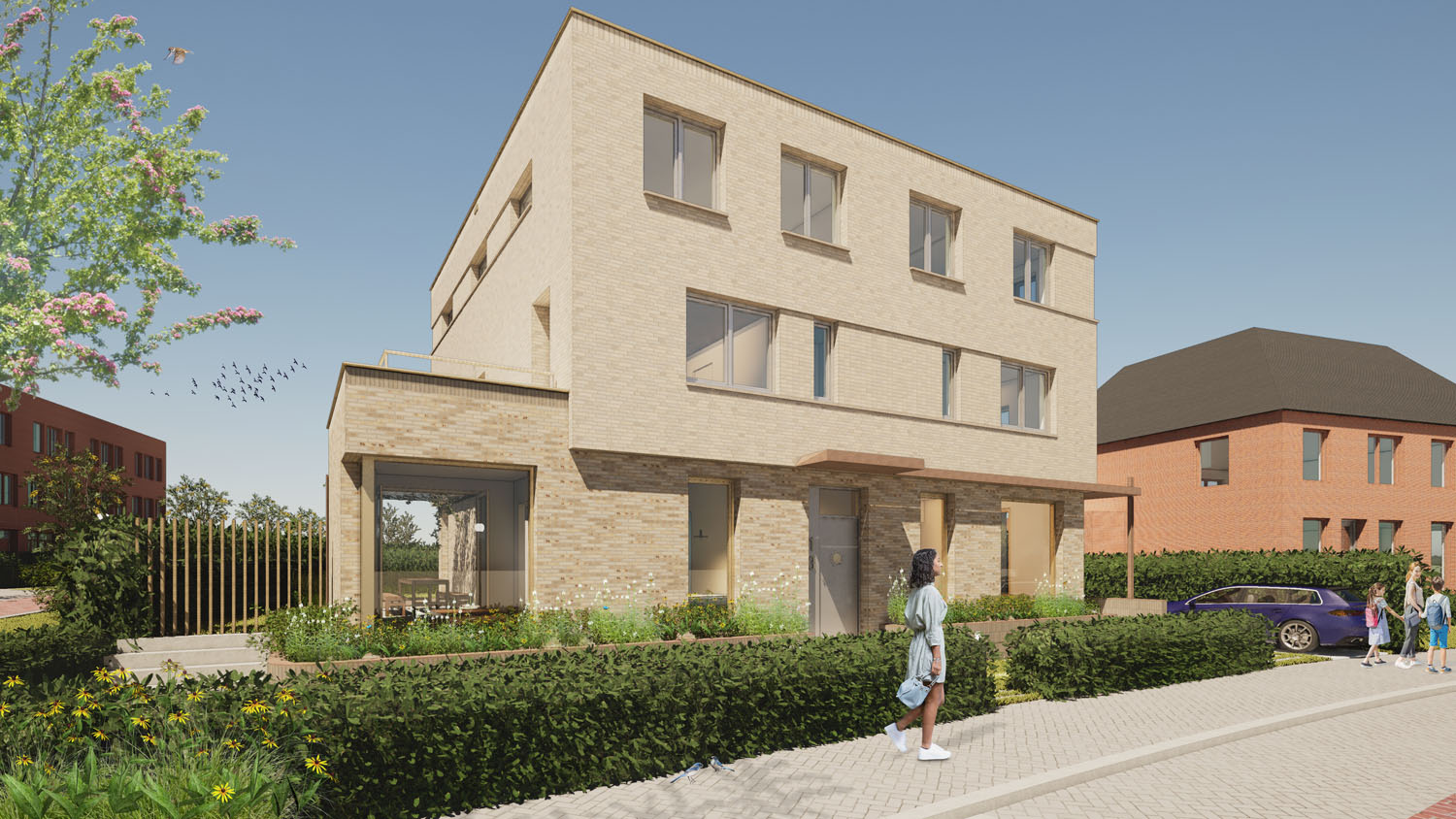 Spring_woonhuis Nieuw Kralingen_CLT_biobased_02